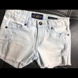 Denim shorts